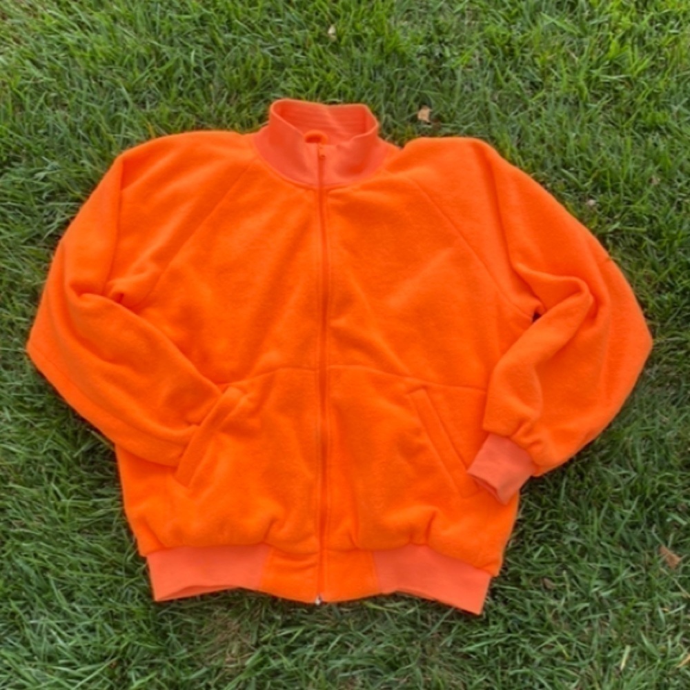 2~NORTHWEST TERRITORY~2 POCKET~ZIP FRONT~JACKETS~ORANGE~USED~SIZE XL~ERC